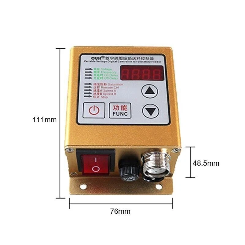 SDVC20-S Variable Voltage Digital Controller for Vibratory Feeder 5A 85-250V - Bild 2 von 4
