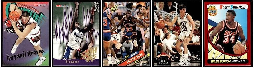 Lote mixto de 80 tarjetas deportivas de baloncesto 1990-2017 Utah Jazz San Antonio Spurs Foto 3 de 3