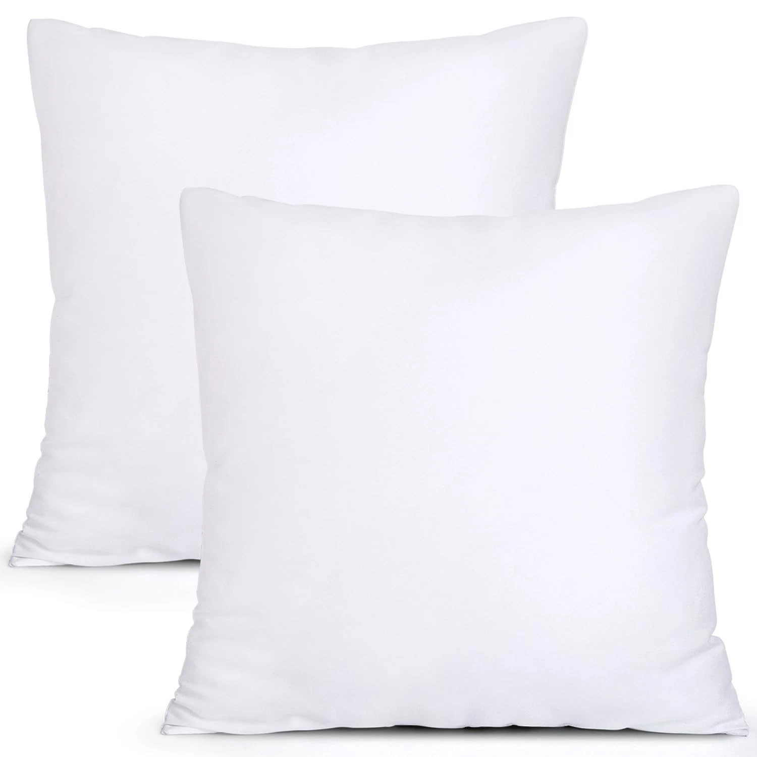 MIULEE Set of 2 Throw Pillow Inserts Hypoallergenic Premium Pillow Stuffer