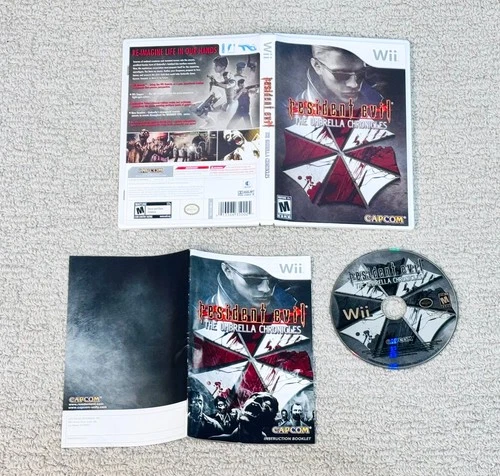 Resident Evil The Umbrella Chronicles (Nintendo Wii) Complete Game CIB - Tested