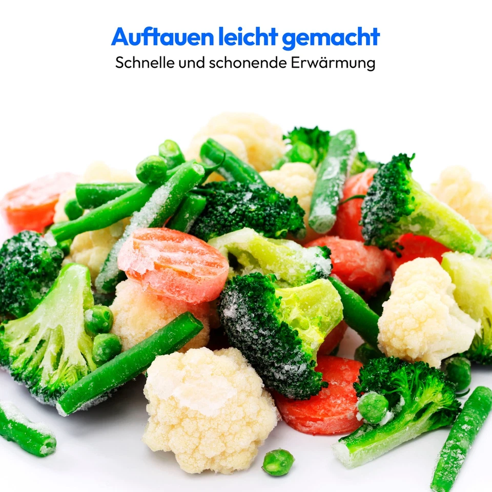 MEDION MD 15501 4in1 Mikrowelle mit Grill Heißluft Ofen 25L 2500W LCD-Display - Bild 3 von 4