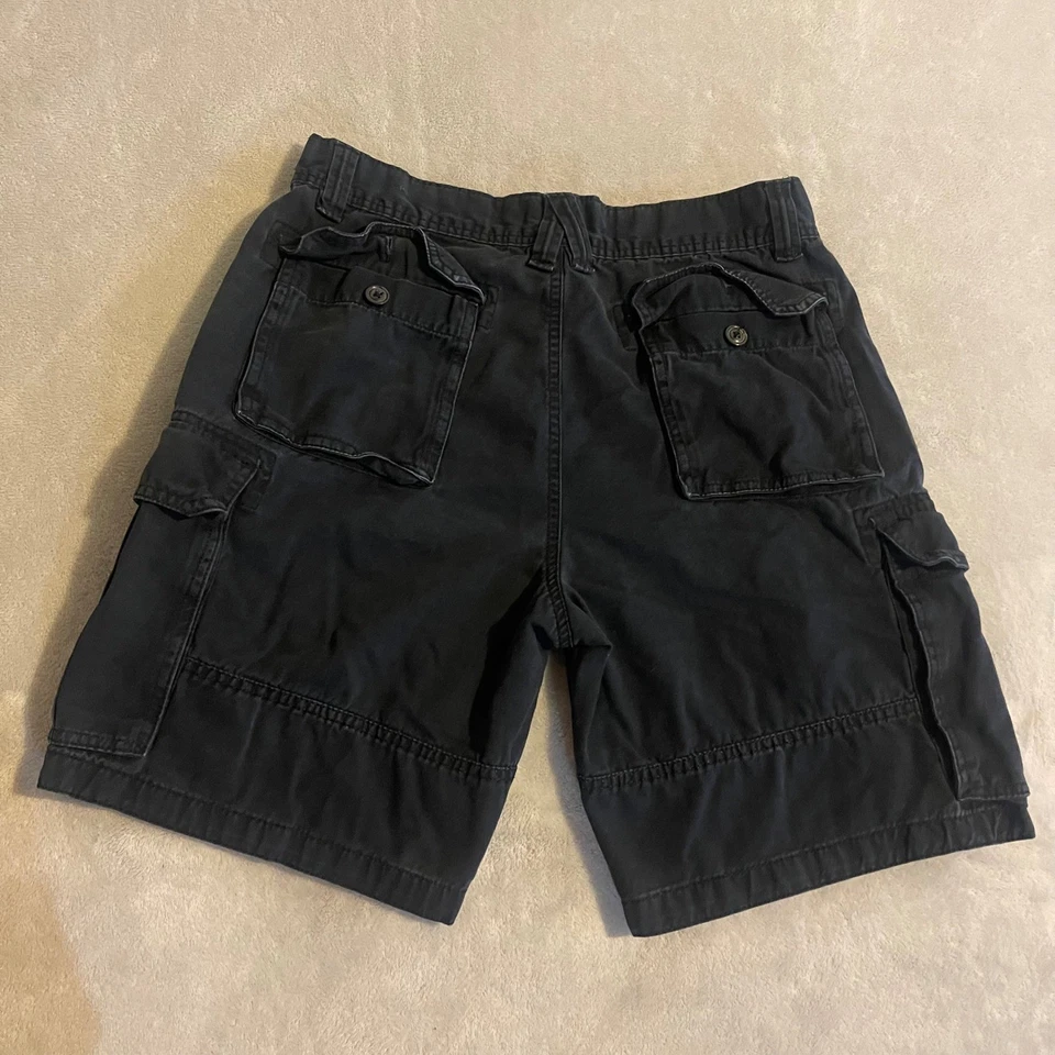 Vintage Great Northwest Clothing Company Cargo Shorts Black Size 34 Mens Y2K - Image 2 of 4