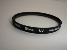 Hoya 55mm UV Filter made in Philippines