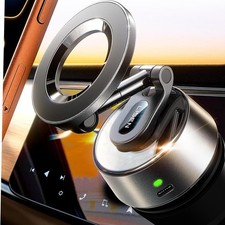 LISEN SuctionPro Phone Holder for Car  Auto Vacuum 3.0  Vacuum Magn