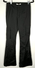 Philosophy Di Lorenzo Serafini Women's Size 4 US Black Flared Trousers NWT