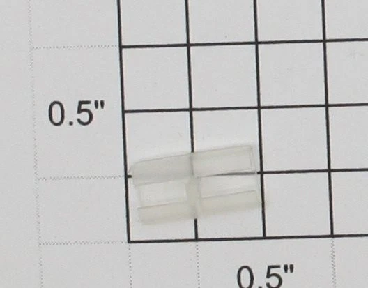 Carpintero de riel aislado de plástico calibre O Atlas 6093 (paquete de 16) Foto 3 de 3