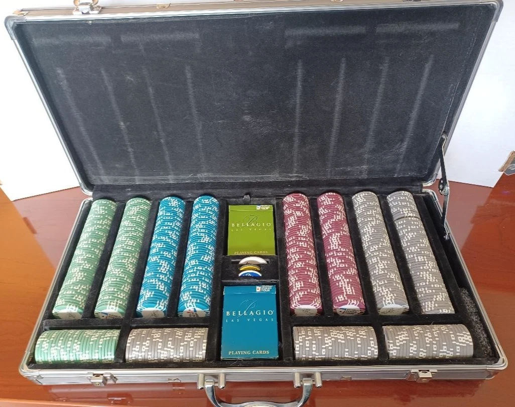 Preços baixos em Bellagio Chip em Fichas de pôquer colecionáveis