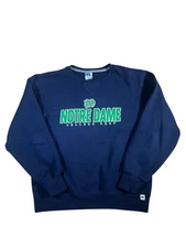 1990s Notre Dame Fighting Irish Russell Athletic Sweatshirt Vintage Tag Medium