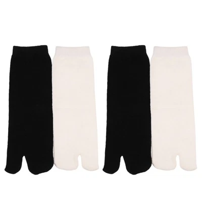 2 Pairs of Non-slip Socks Two Toe Kids Socks Stylish Cotton Short Stylish Socks - Image 1 of 4
