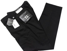 Lauren Ralph Lauren Men Dress Pants New 33 x 32 Ultraflex Plaid Dark Brown