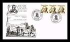 DR JIM STAMPS US COVER HENRY KNOX GREAT AMERICANS FDC PANDA CACHET HAND CANCEL