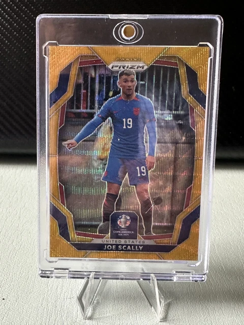 2024-25 SOCCER Prizm Copa America Joe Scally International Ink ORANGE 1/1