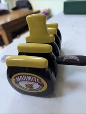 Marmite Ceramic Toast Rack And Butter Knife