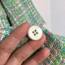 Thursdays Island Short Sleeve Tweed Jacket S Elegant Women's Outerwear