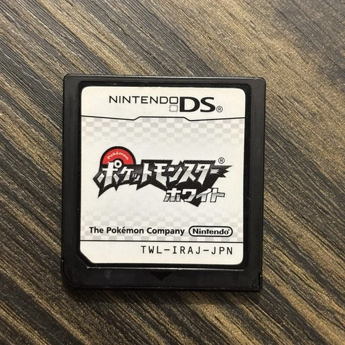 Pokemon White Nintendo DS Japanese Version Authentic Cartridge - US Seller