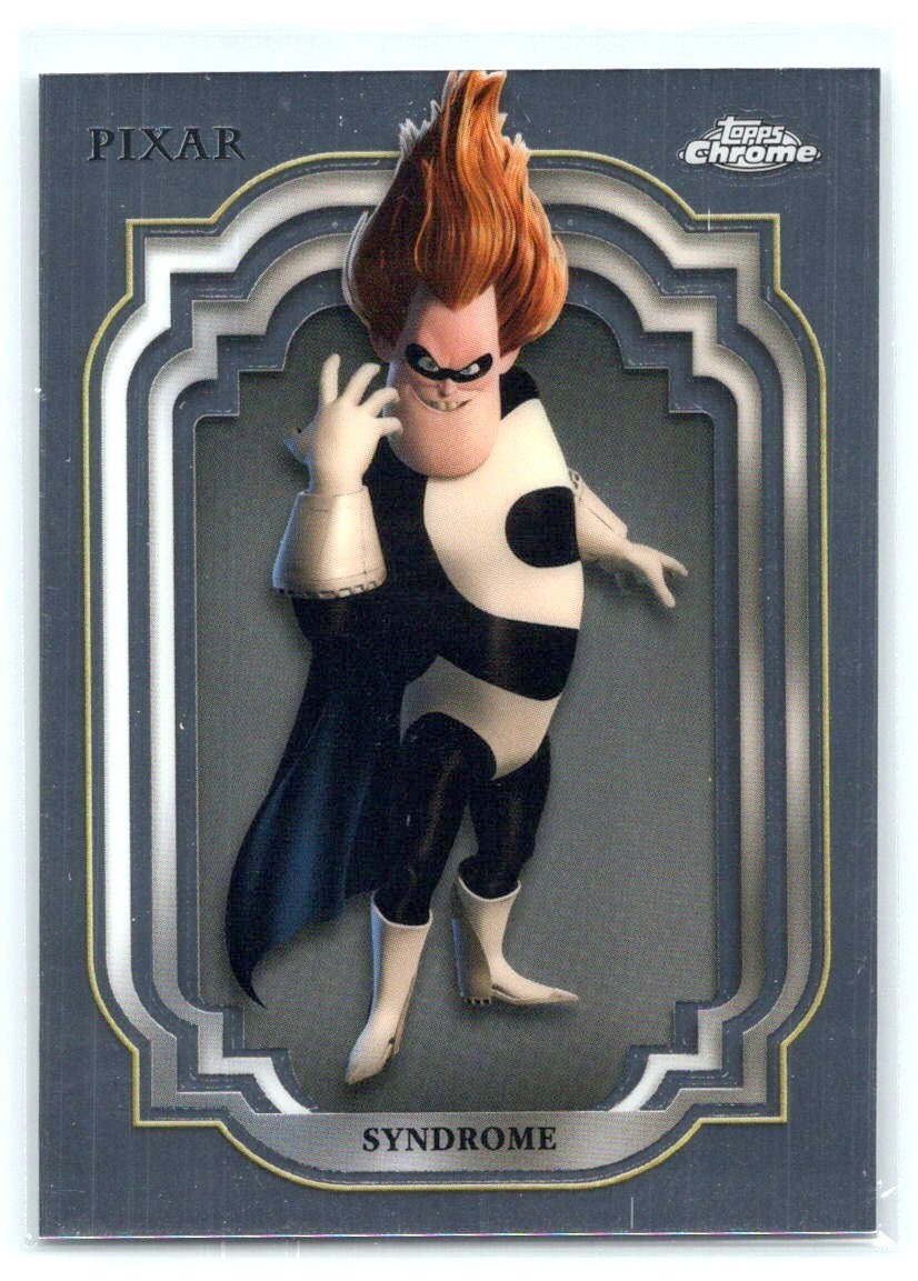 Syndrome #102 2024 Topps Chrome Disney trading card — raw and PSA graded price guide