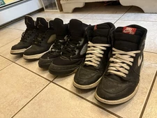 Lot of AIR JORDAN Sneakers - Beater/Restoration Lot, Retro 5, Retro 1