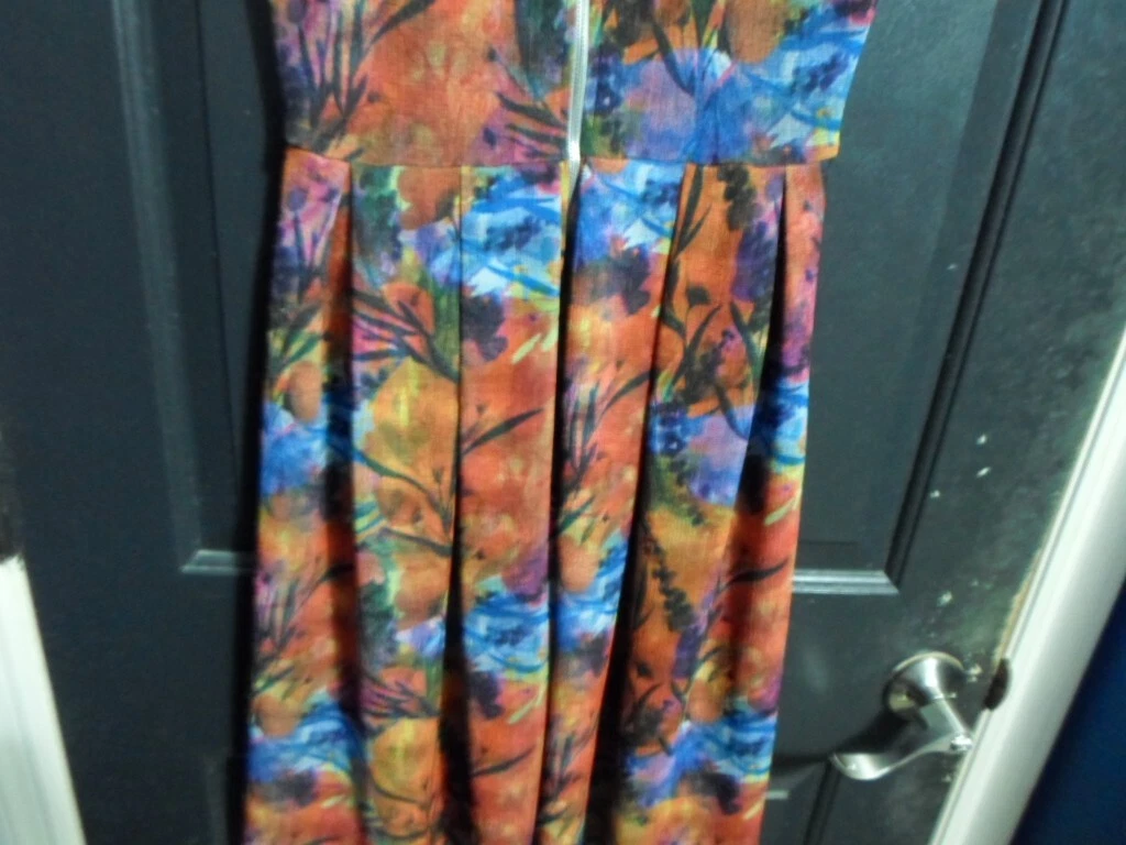 PALM ANGELS Abito donna LulaRoe multicolore stampa floreale manica corta taglia S