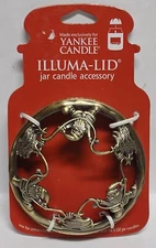 Yankee Candle Illuma-Lid Jar Candle Topper Accessory Santa Trees Christmas New