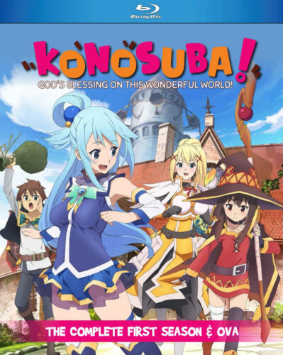 DVD Anime Kono Subarashii Sekai Ni Shukufuku Wo Season 1+2 (1-22) +Movie  ENGLISH