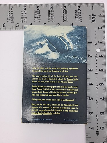 COLLISION COURSE Alvin Moscow 1960 Vintage Paperback Book Dell F102 - Picture 2 of 9