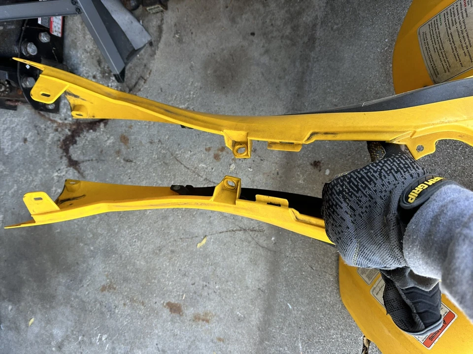 Can Am DS 450 2008 plásticos OEM Foto 4 de 4