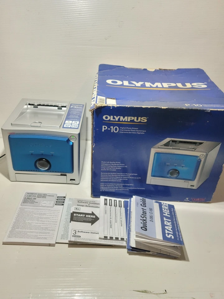 Olympus P-10 Digital Thermal Photo Printer - No PC Needed - Image 2 of 4