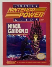 Nintendo Power Ninja Gaiden II Strategy Guide (With Poster) Vol 15 1990s NES