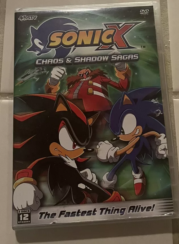 Sonic X: Chaos and Shadow Sagas （DVD) 053939742527