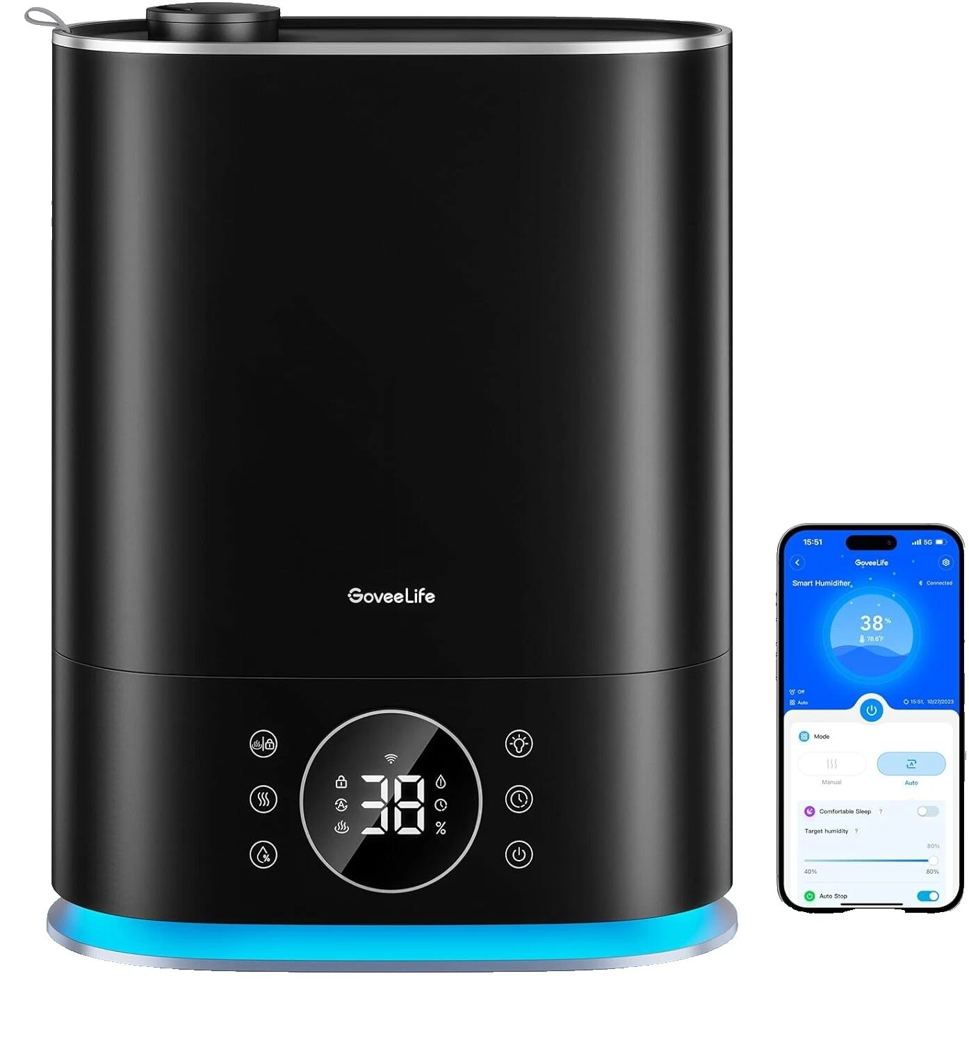 Черные увлажнители Wi-Fi