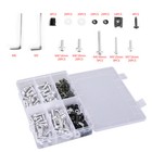 177X Fairing Fender Fastener Kit Body Work Screws Bolts Washers Silve Yu