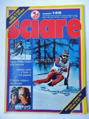 SKI SKI 1976 Zeitschrift Nr 146 Heini Hemmi VALANGA AZZURRA Ski Vintage
