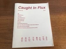 "Caught in Flux" # 6 zine 1997 Dolly Mixture indie rock pop twee
