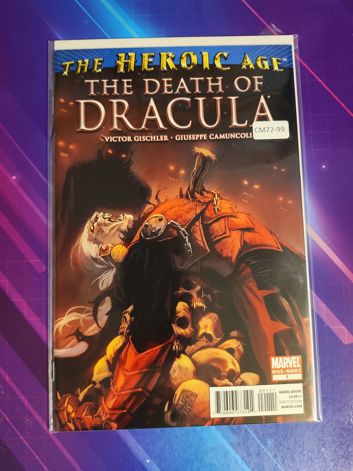 DEATH OF DRACULA #1 ONE-SHOT HIGH GRADE MARVEL COMIC BOOK CM72-99
