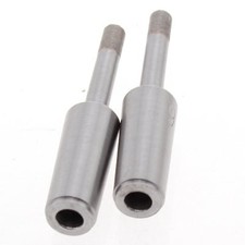 2Pcs Shank Cone Sintered Diamond Drill Bits Hole Saw Set 4-20mm for Glass Tile