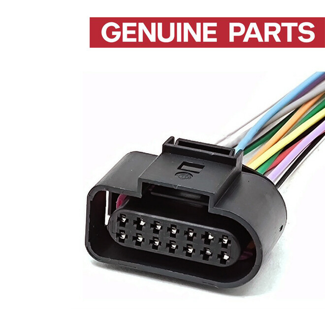 Genuine 14 Pin Plug Wiring Connector 6X0973717 For Audi VW