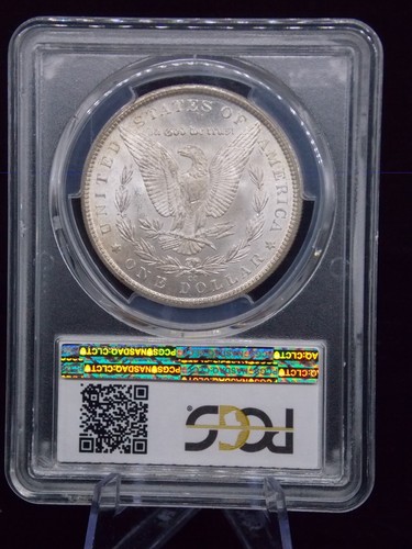 US 1884-CC CARSON CITY MORGAN SILVER DOLLAR SLABBED PCGS MS 65 - Bild 2 von 2