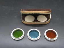 Unique - 3 Cenei Color Camera Lens Filters -  Orange, Blue, Yellow  Germany