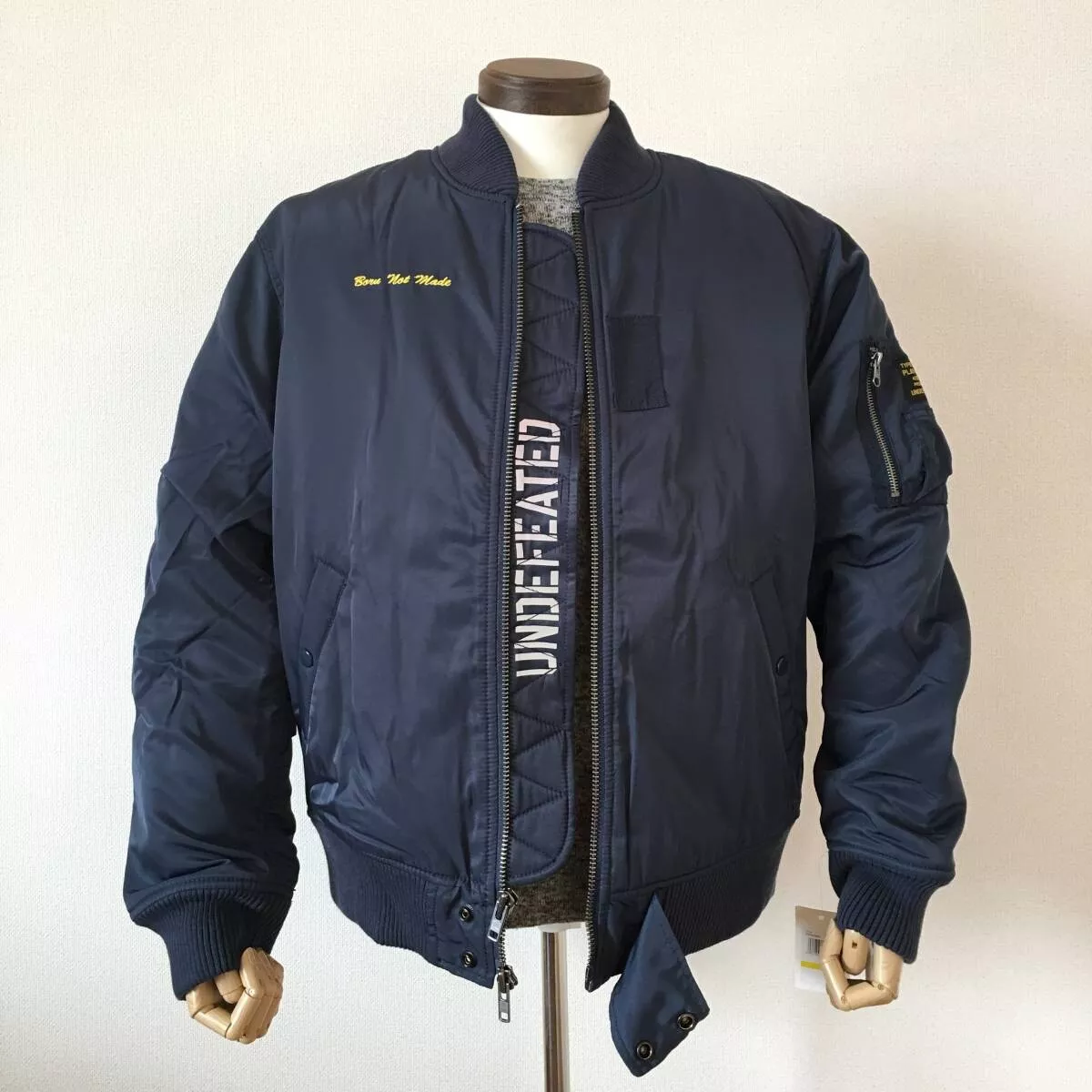 RARE Converse x UNDFTD Bomber Blue Flight Jacket Supreme Nike