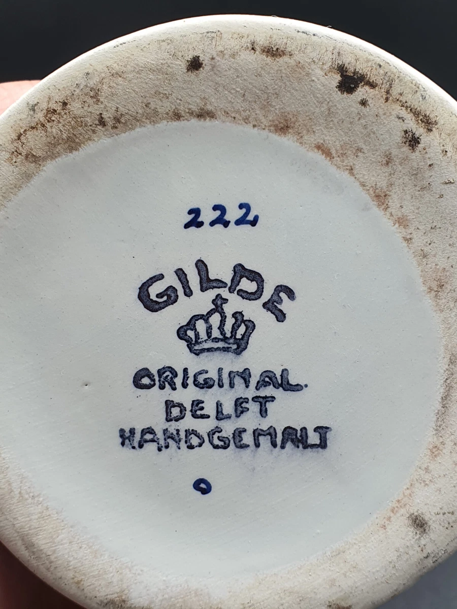 Literarische Kunst Kranz Beweisen porzellan blau weiß alt Van