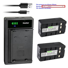 Kastar Battery USB Charger for Panasonic PV-BP18 PV-S770A VZ-LDS15 XM-D1BK