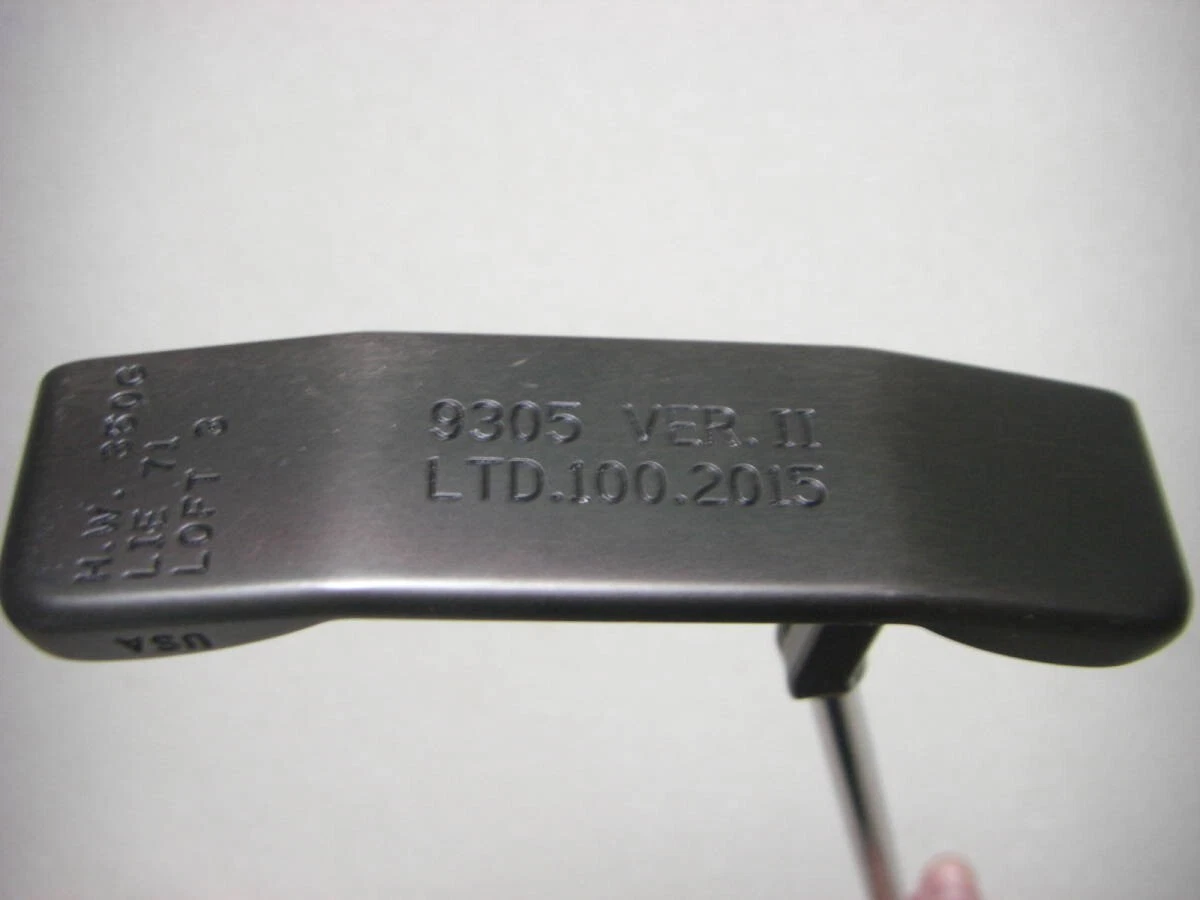 Very Good! Kevin Burns Putter 9305 VER.II LTD100 34in w head cover