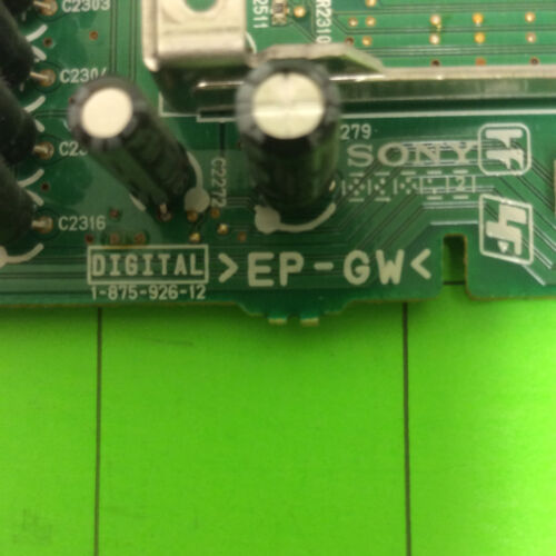 Sony STR-DG820 Stereo Amplifier Digital Board 1-875-926-12 - Picture 2 of 6