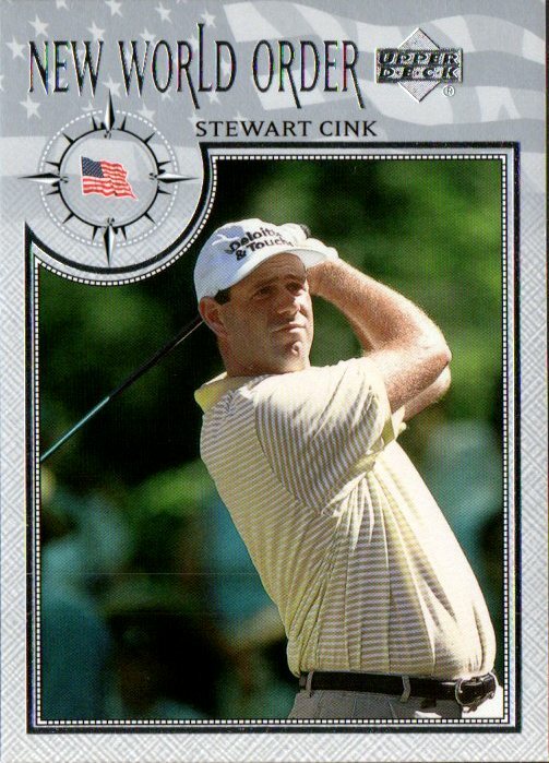 2002 UD Upper Deck - Silver Parallel #72 Stewart Cink NWO New World Order
