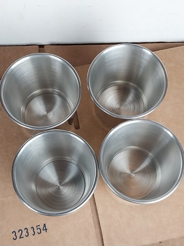 Salisbury Pewter Carolina Julep Cup 3.25" Set of 4 1987 1988 1989 1990 USA VTG - Afbeelding 18 van 20