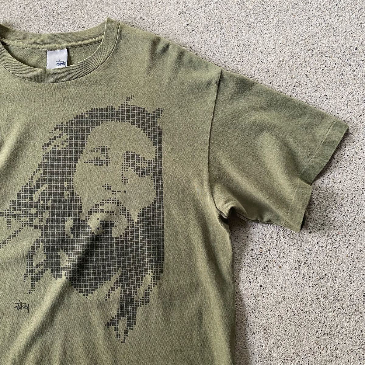 Stussy Men L 90 S Bob Marley Tee Old Surf Skate Used Vintage