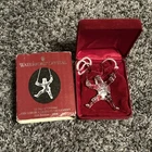 2004 Waterford Crystal 12 Days of Christmas 10 Ten Lords A Leaping Ornament