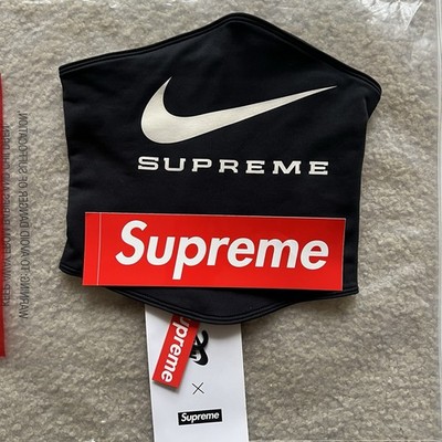 【archive】21ss SUPREME × NIKE Neck-Warmer Supreme x Nike Neck Warmer SS21 Black NEW 100% Authentic | eBay