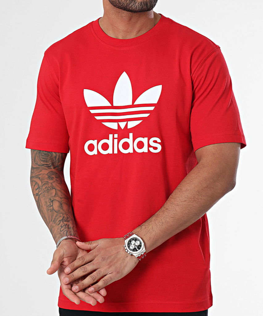 NEW MENS ADIDAS ORIGINALS TREFOIL TEE SHIRT ~SIZE 2XL #IR8009