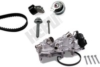 Wasserpumpe + Zahnriemensatz Hepu PK55010 FüR VW Polo 6 AW1 BZ1 AE1 Golf 8 CD1 4